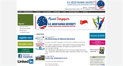 Desktop Screenshot of alumnisg.bsauniv.ac.in